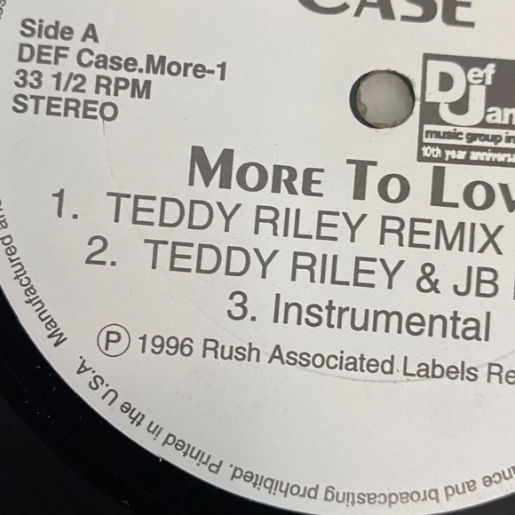 Case Spoiled Rotten  Def Jam Vinyl Record LP  I Gotcha  More To Love PROMO 12 in - Picture 9 of 9